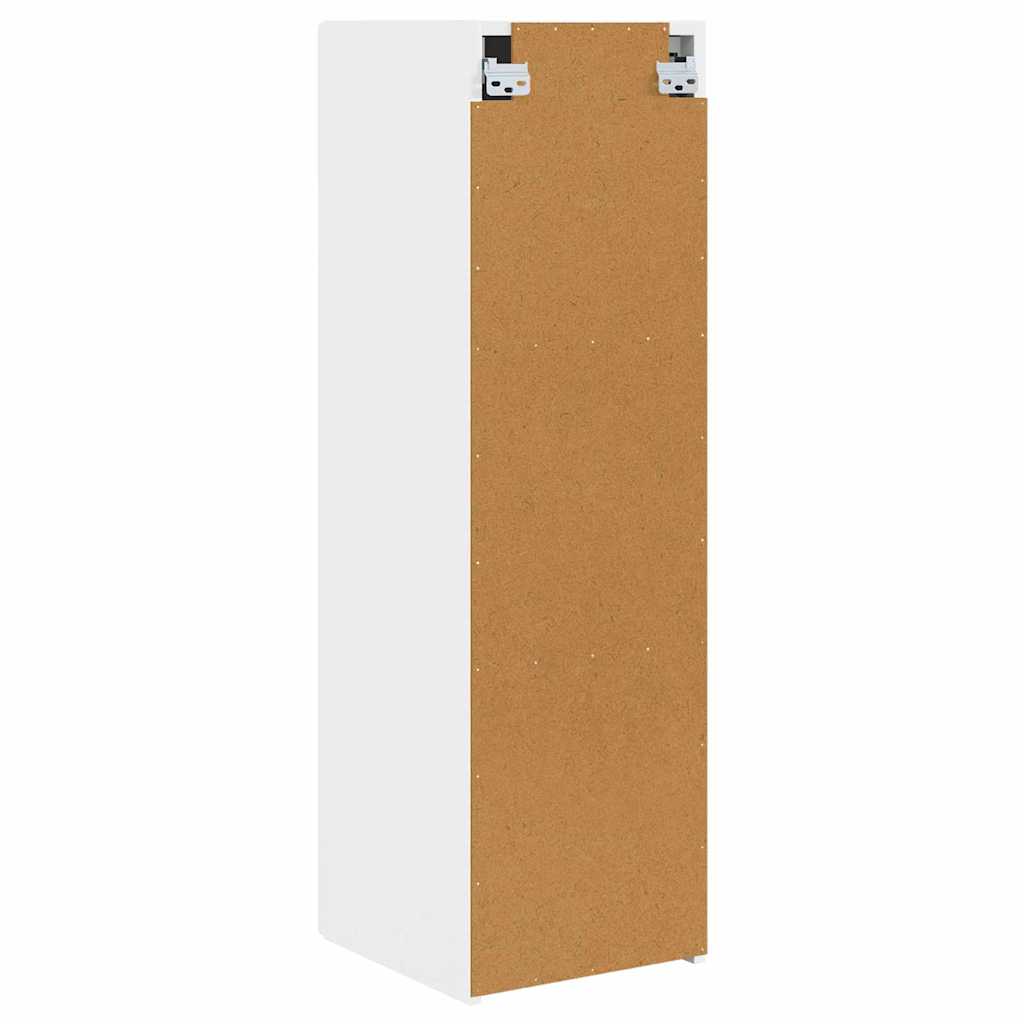TV zidni ormar 2 pcs Bijelo 30 x 31 x 100 cm Konstruirano drvo