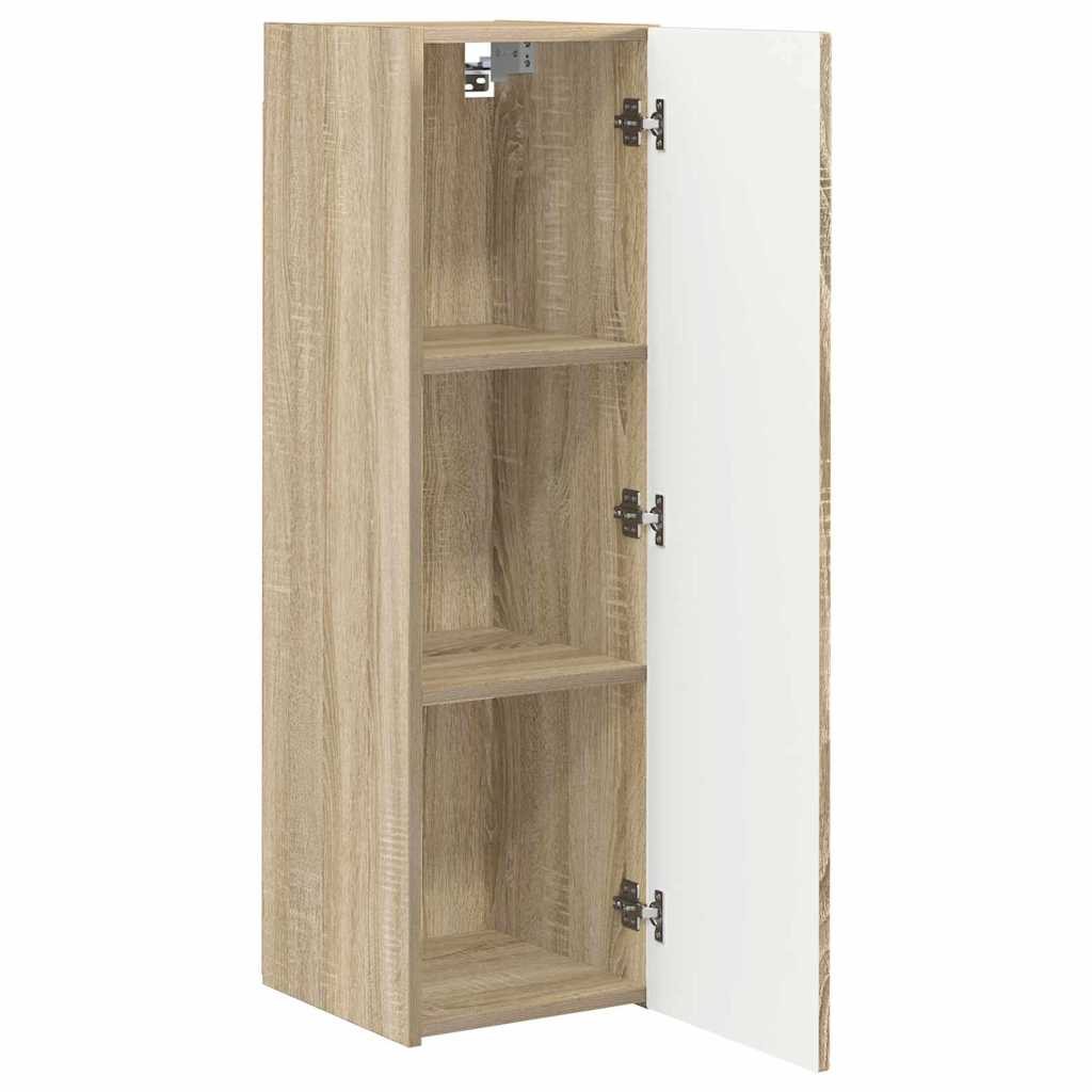TV zidni ormar 2 pcs Sonoma 30 x 31 x 100 cm Konstruirano drvo