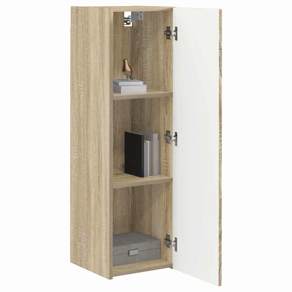 TV zidni ormar 2 pcs Sonoma 30 x 31 x 100 cm Konstruirano drvo