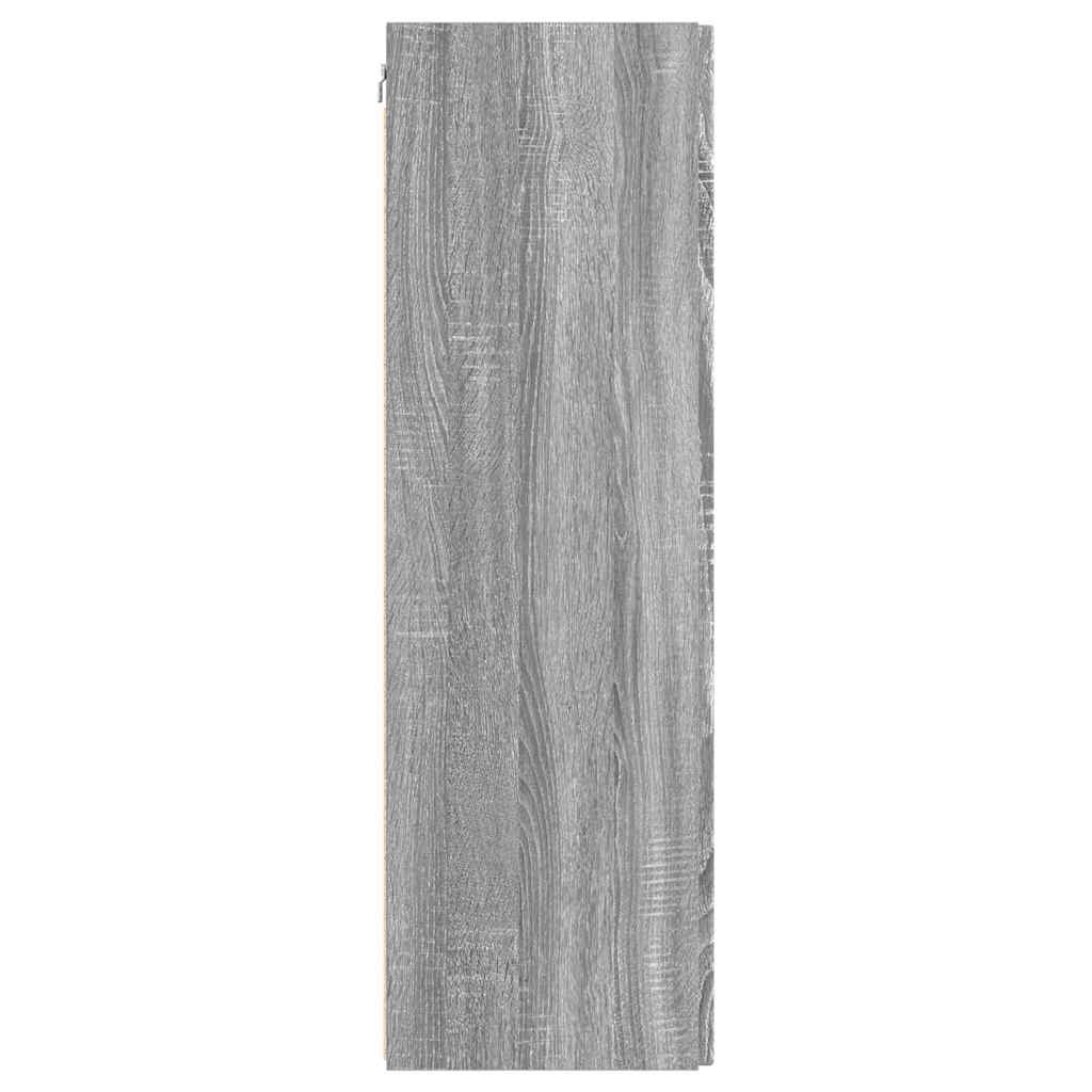 TV zidni ormar Siva Sonoma 30 x 31 x 100 cm Konstruirano drvo