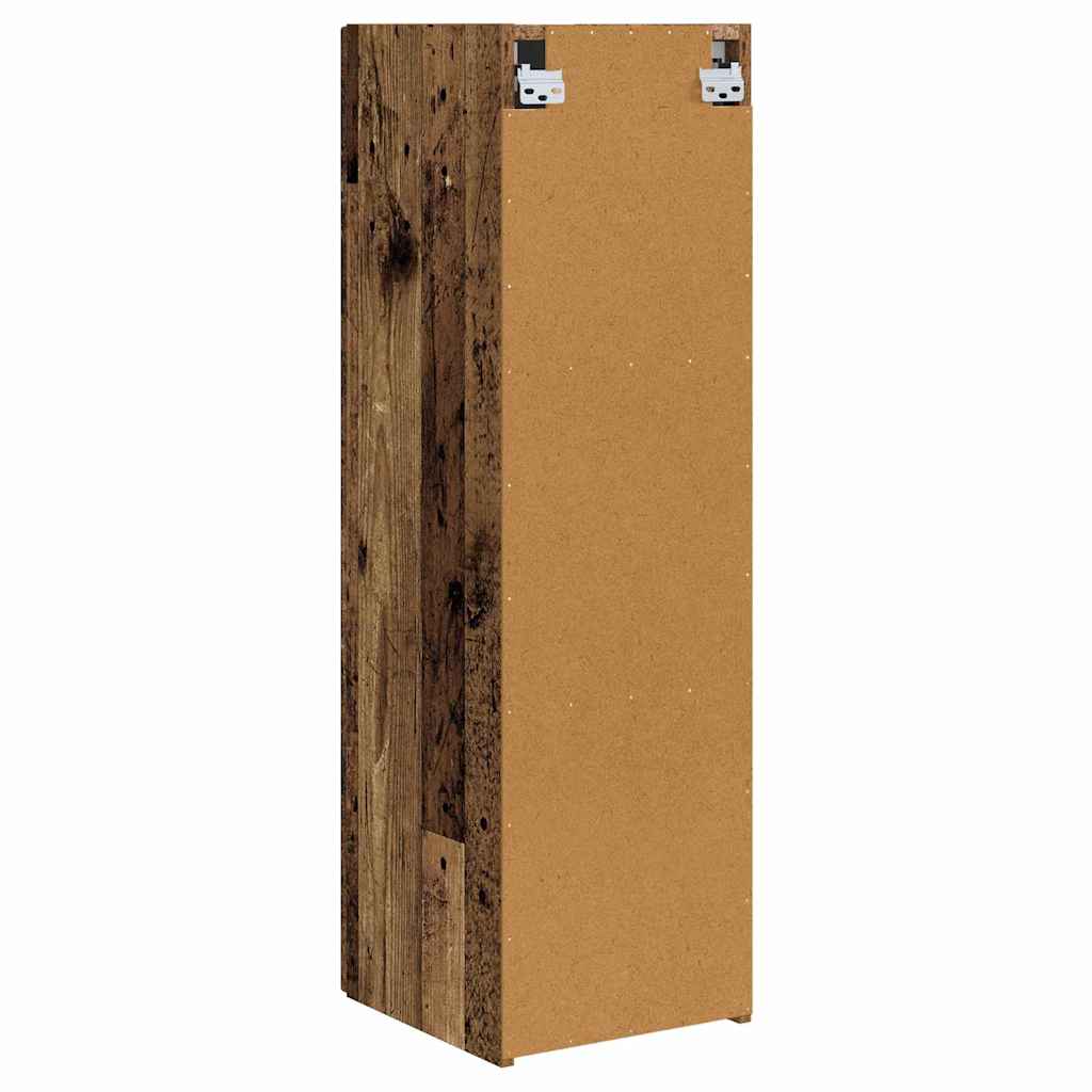 TV zidni ormar Staro drvo 30 x 31 x 100 cm Konstruirano drvo