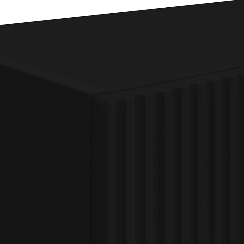 TV zidni ormar Zidne Crna 59,5 x 31 x 40 cm Konstruirano drvo