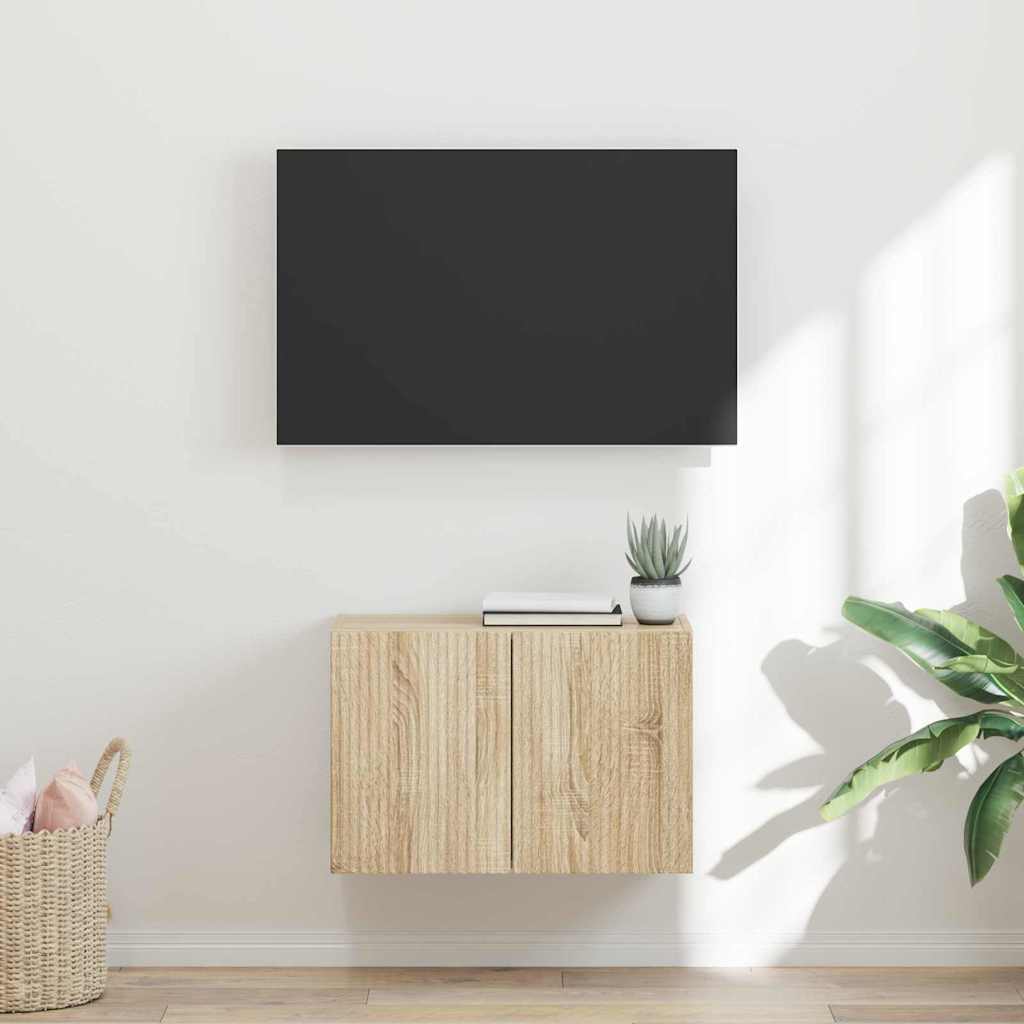 TV zidni ormar Sonoma hrast 59,5 x 31 x 40 cm Konstruirano drvo