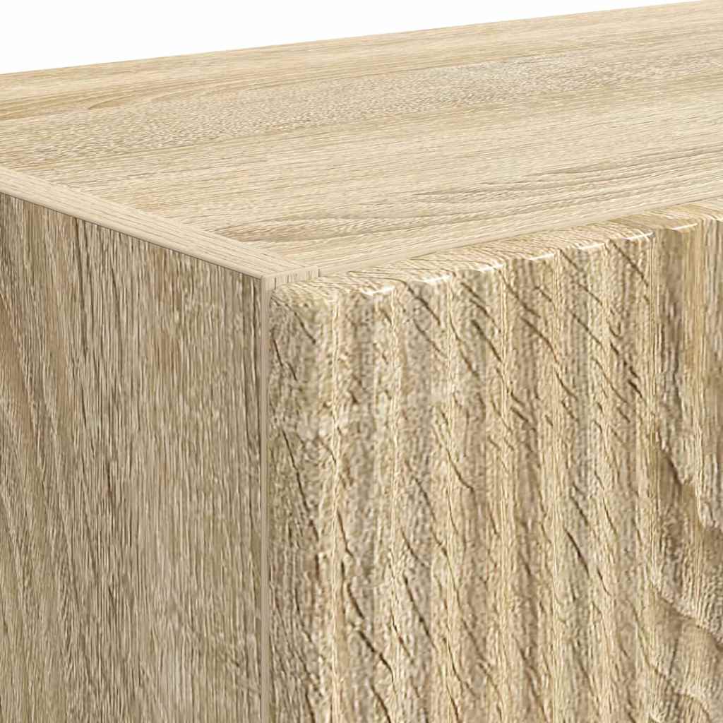 TV zidni ormar Zidne 2 pcs Sonoma hrast 59,5 x 31 x 40 cm