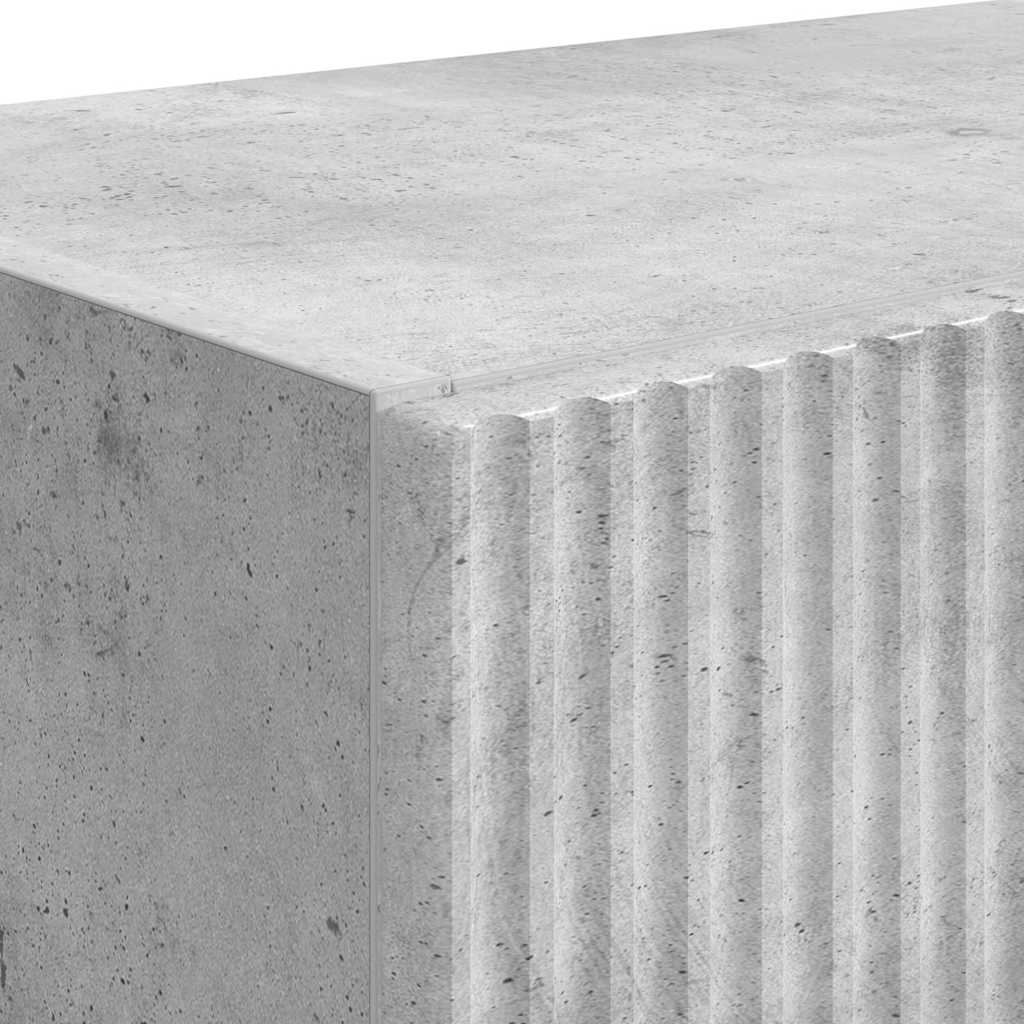 TV zidni ormar Zidne 2 pcs Betonski sivi 59,5 x 31 x 40 cm