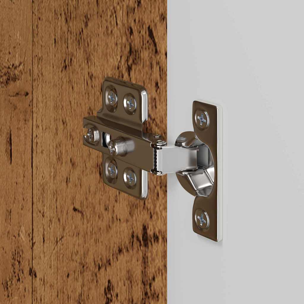 TV zidni ormar Zidne 2 pcs Staro drvo 59,5 x 31 x 40 cm