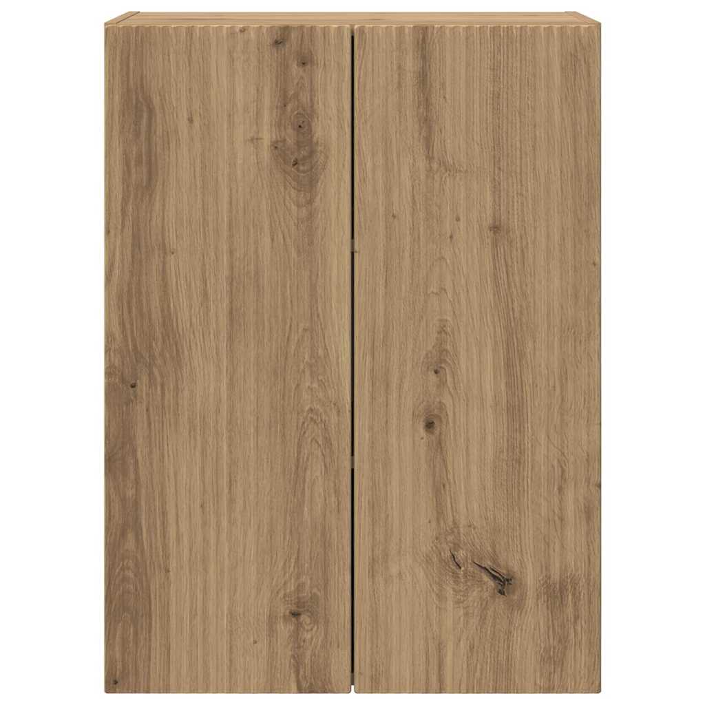 TV zidni ormar Zidne Bijelo 59,5 x 31 x 60 cm Konstruirano drvo