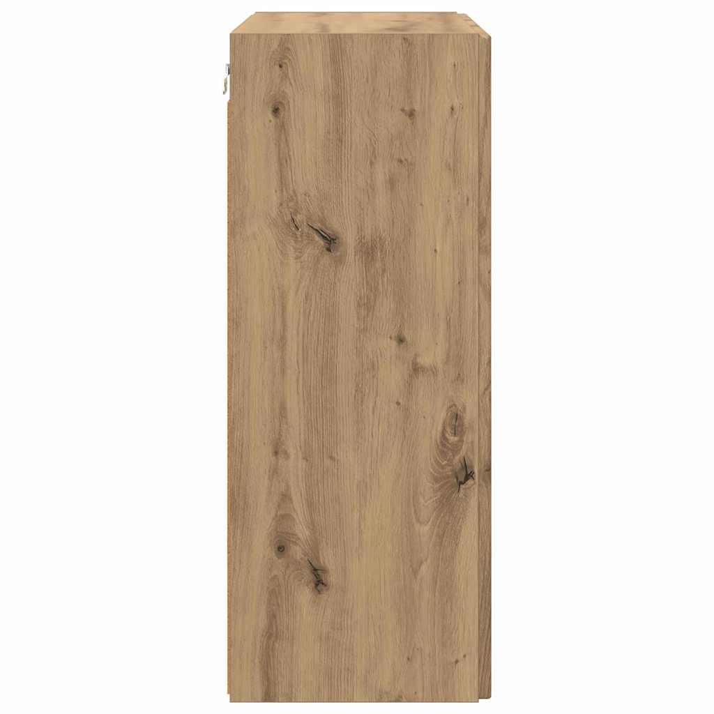 TV zidni ormar Zidne Bijelo 59,5 x 31 x 60 cm Konstruirano drvo
