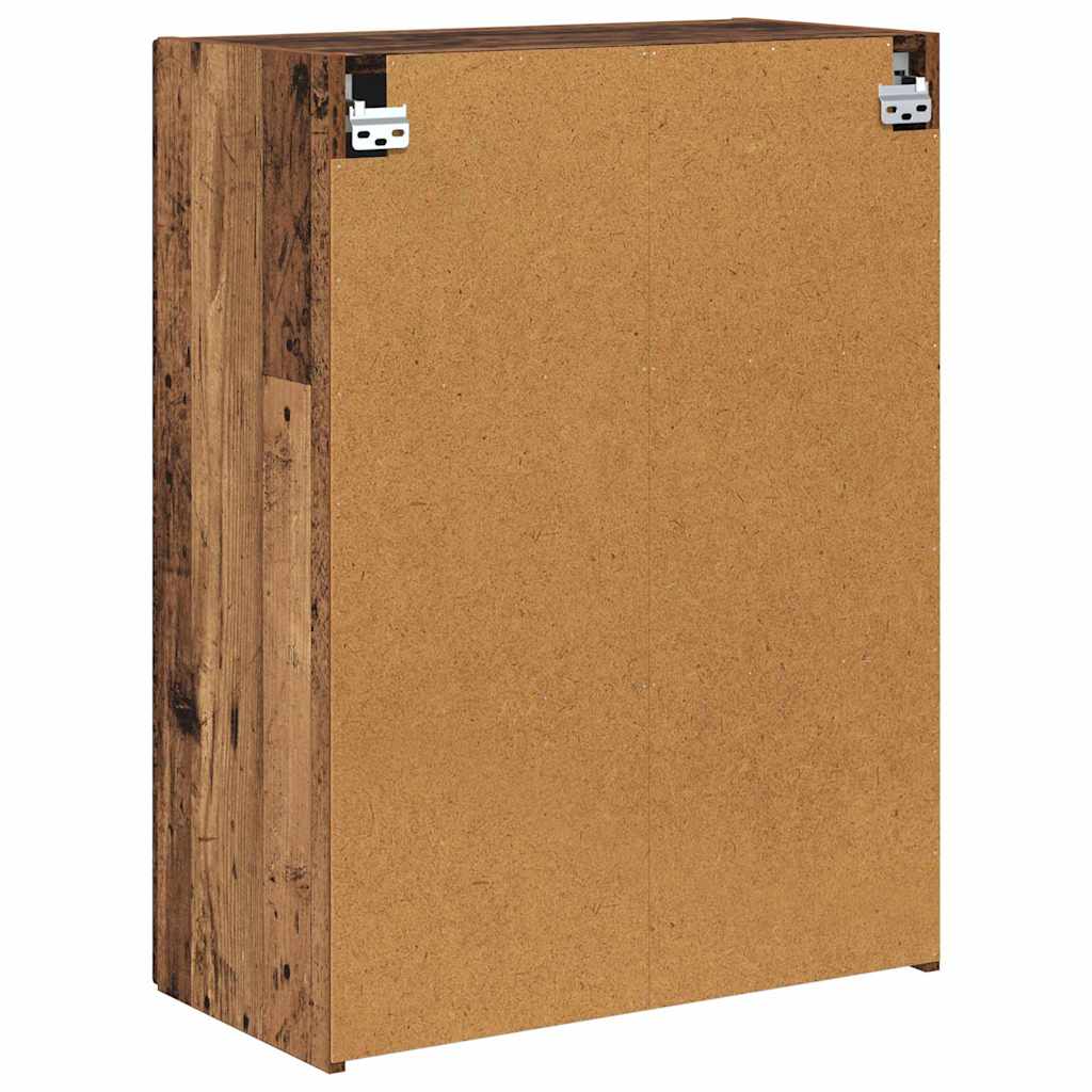 TV zidni ormar Staro drvo 59,5 x 31 x 80 cm Konstruirano drvo