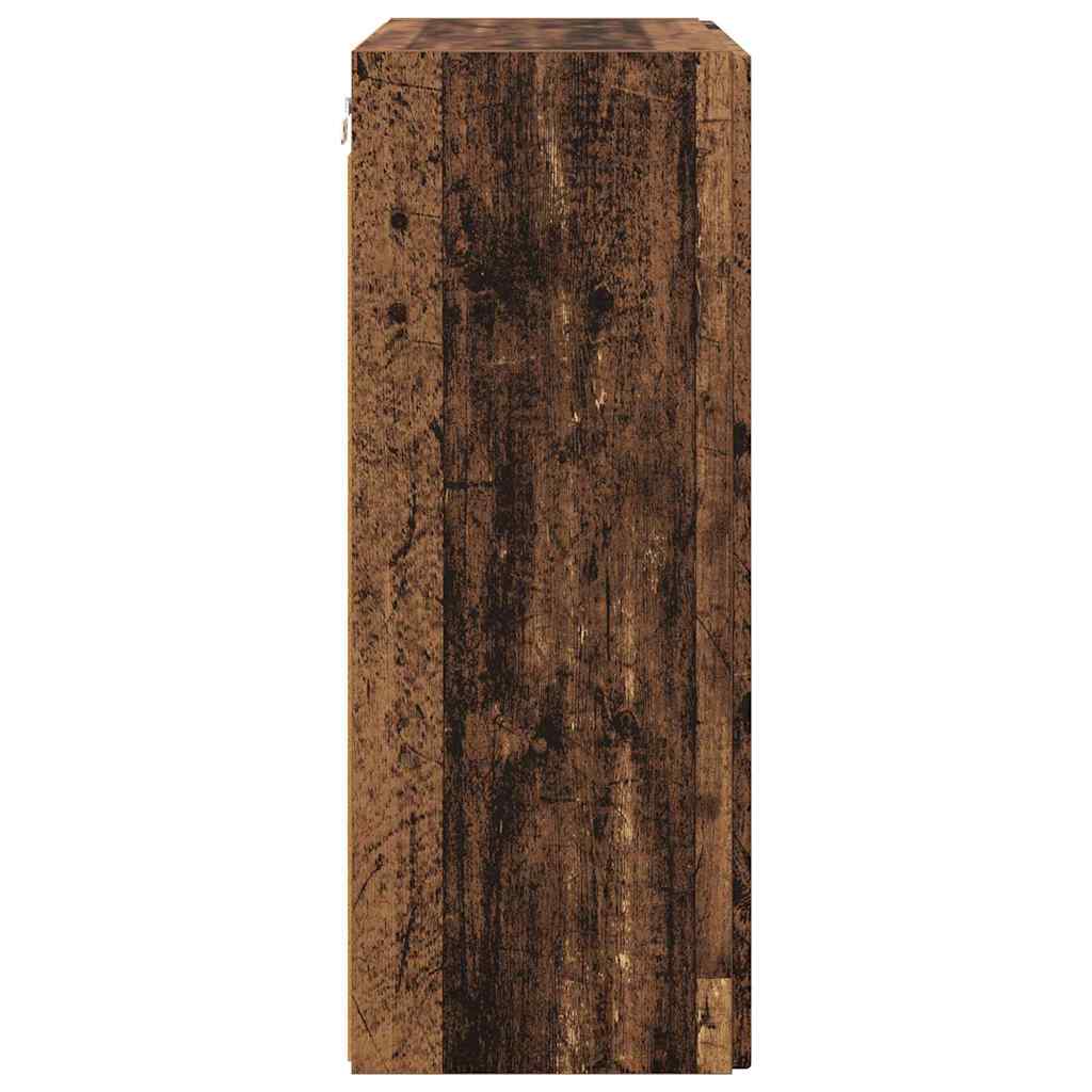 TV zidni ormar Staro drvo 59,5 x 31 x 80 cm Konstruirano drvo
