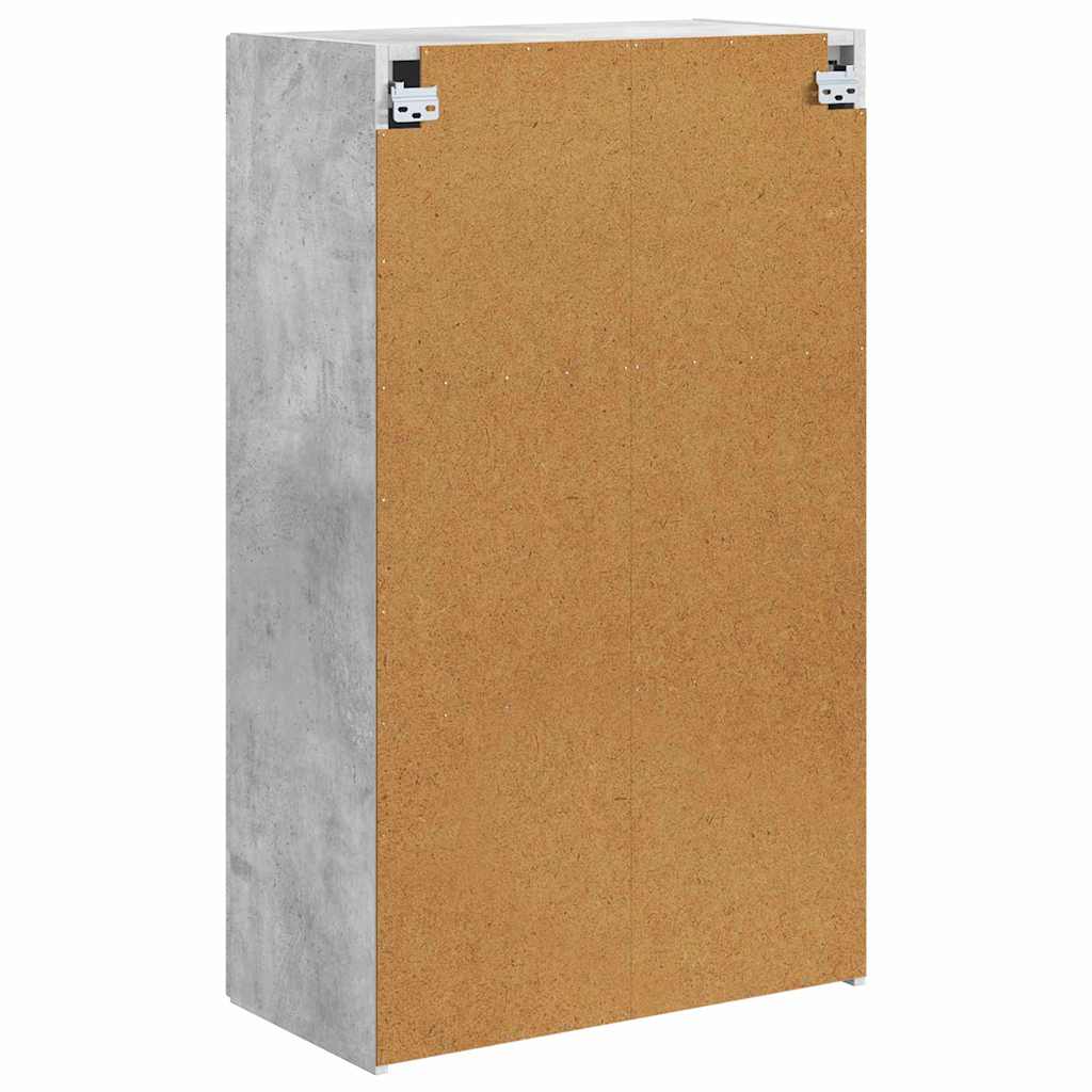 TV zidni ormar Zidne Betonski sivi 59,5 x 31 x 100 cm