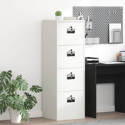 Kabinet za datoteke s ladicama Bijelo 45,5 x 42 x 139 cm