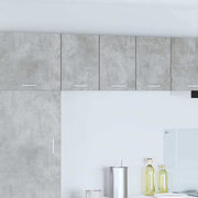Viseći ormarić 2 pcs Beton siva i bijela 30 x 31 x 40 cm