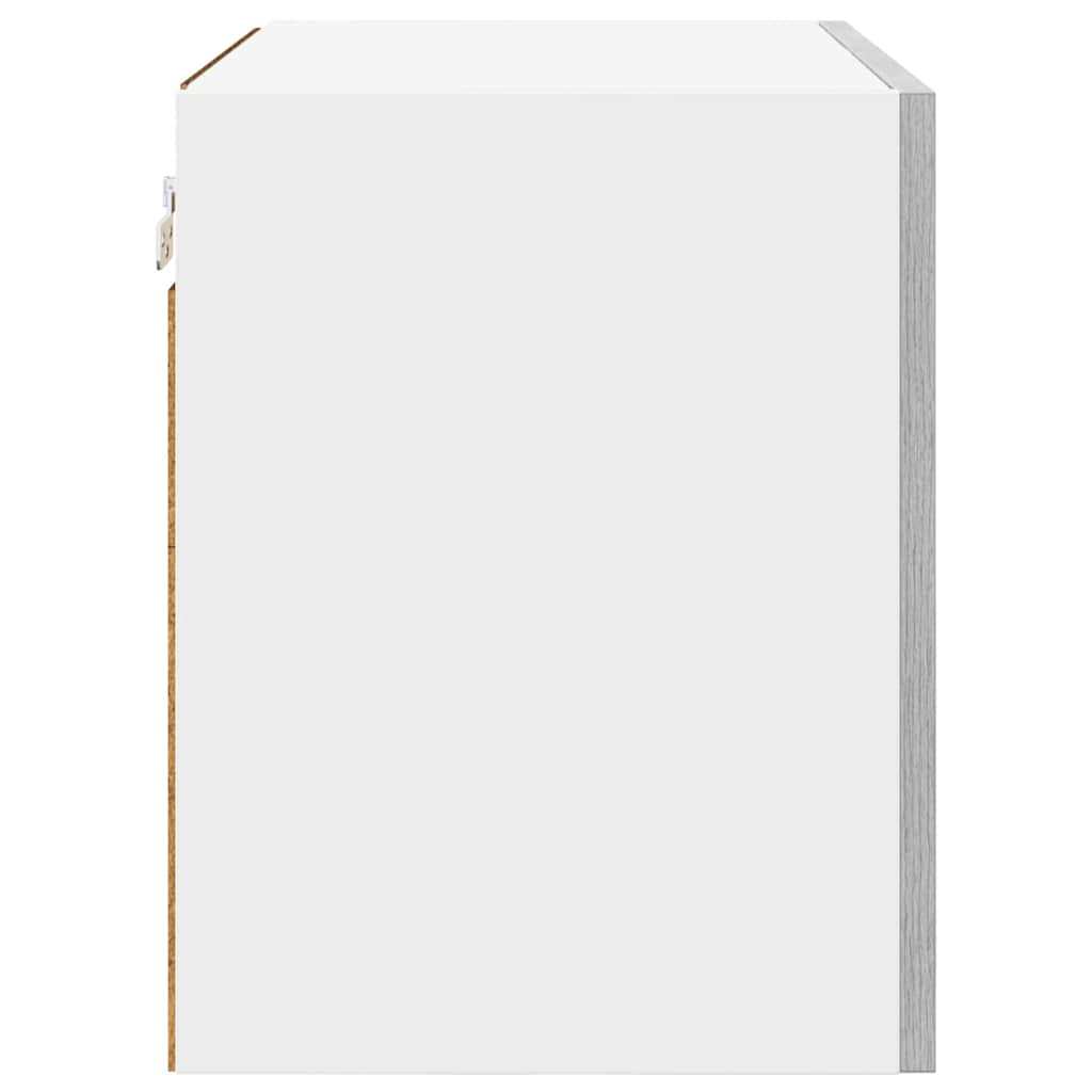 Viseći ormarić 2 pcs Siva Sonoma i bijela 50 x 31 x 40 cm