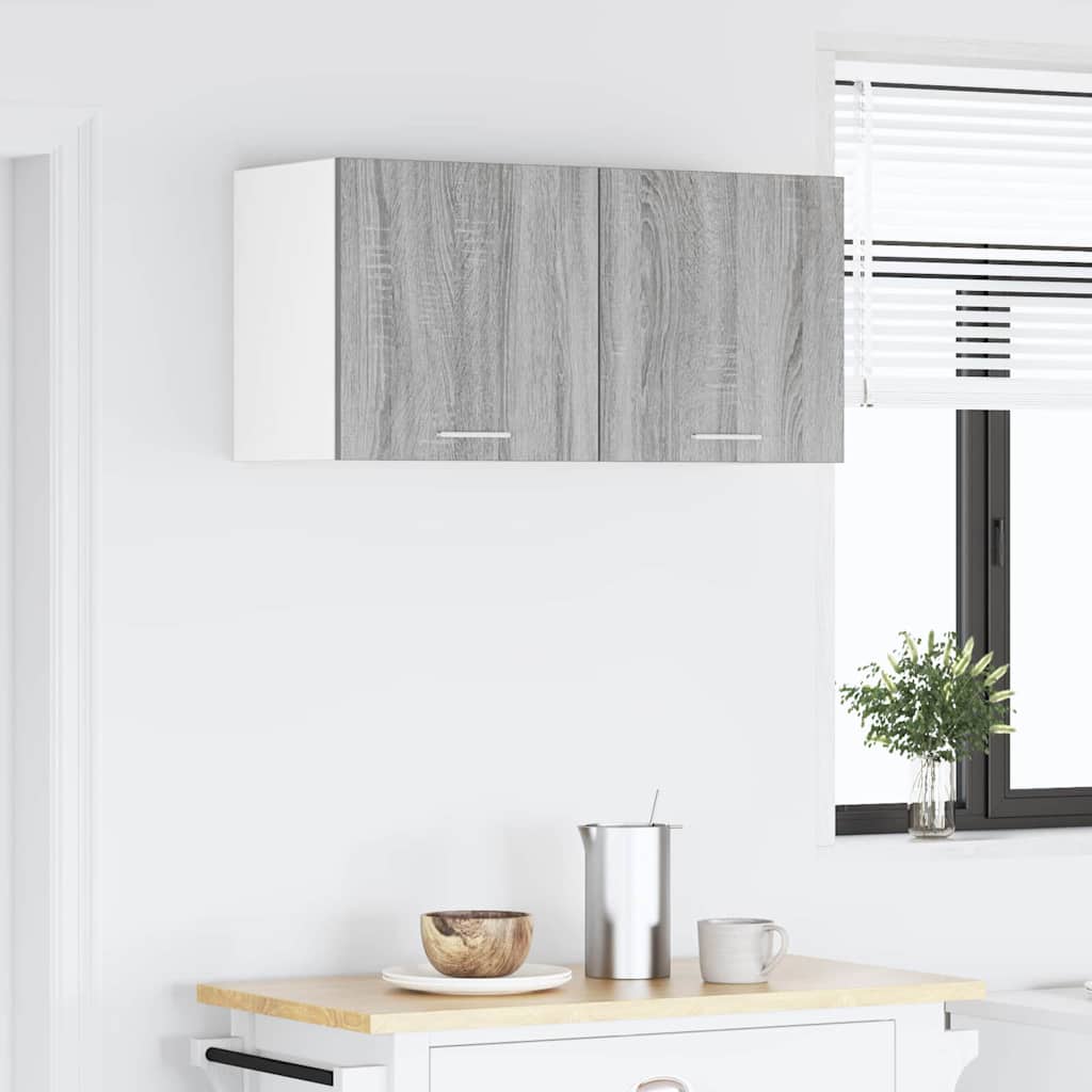 Viseći ormarić Siva Sonoma 80 x 31 x 40 cm Konstruirano drvo