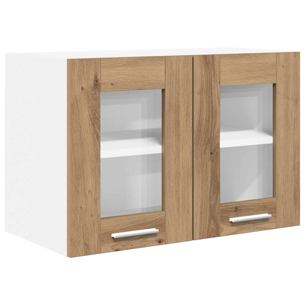 Viseći ormarić Riga 2 pcs Umjetnički hrast 60 x 31 x 40 cm