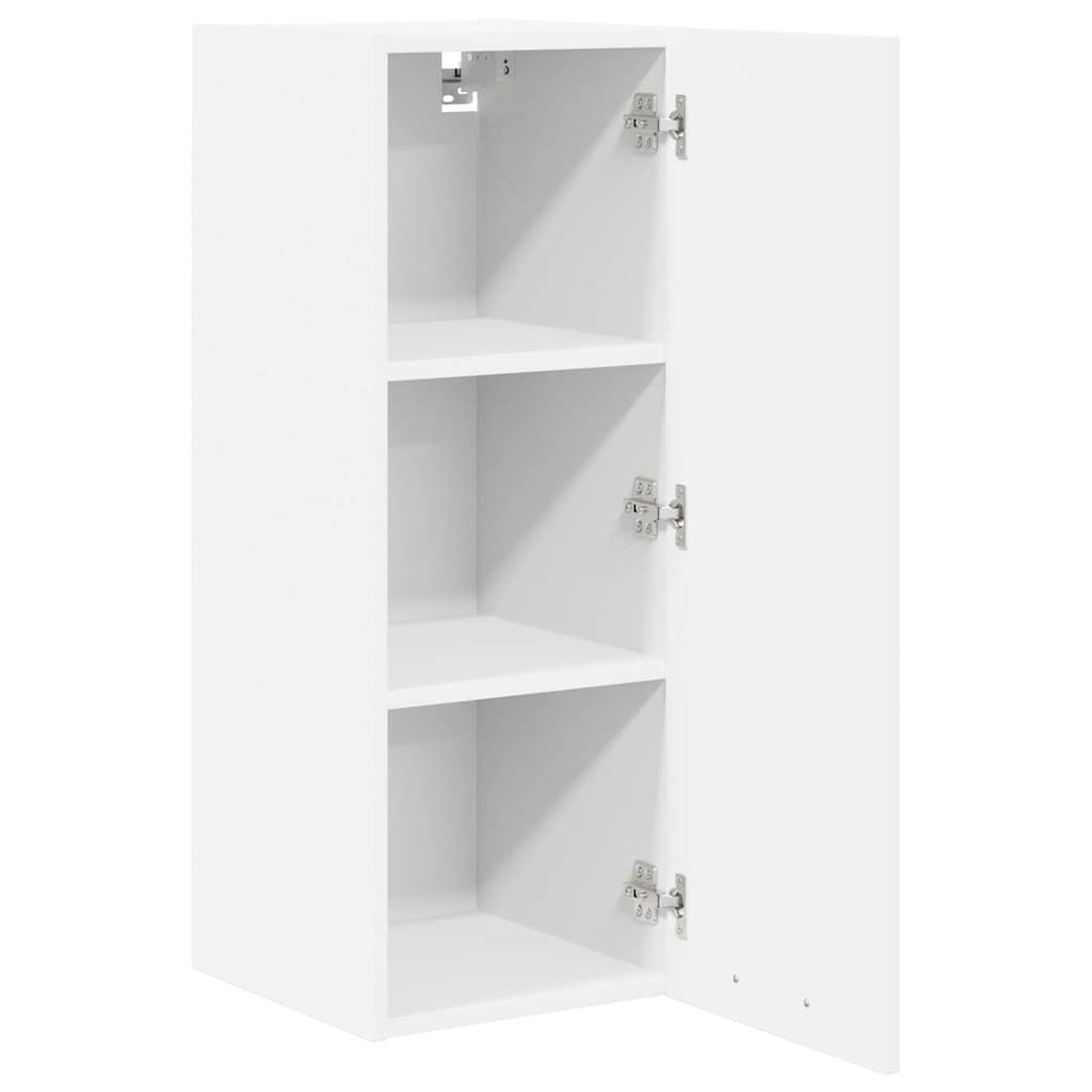 Viseći ormarić 2 pcs Bijelo 30 x 31 x 80 cm Konstruirano drvo