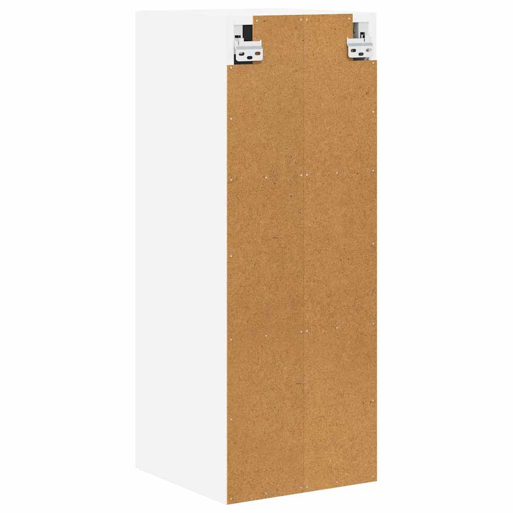 Viseći ormarić 2 pcs Bijelo 30 x 31 x 80 cm Konstruirano drvo
