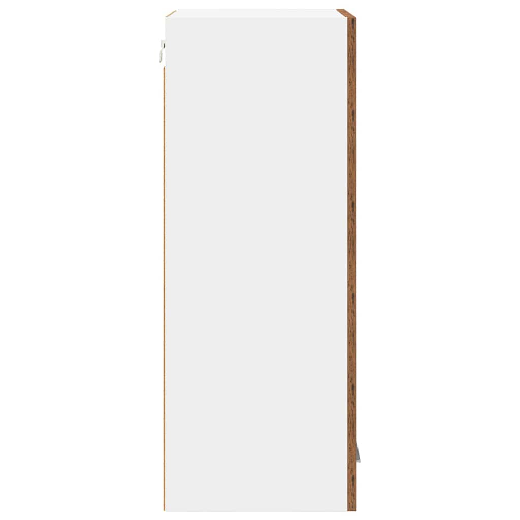 Viseći ormarić s pohranom 2 pcs Staro drvo 40 x 31 x 80 cm
