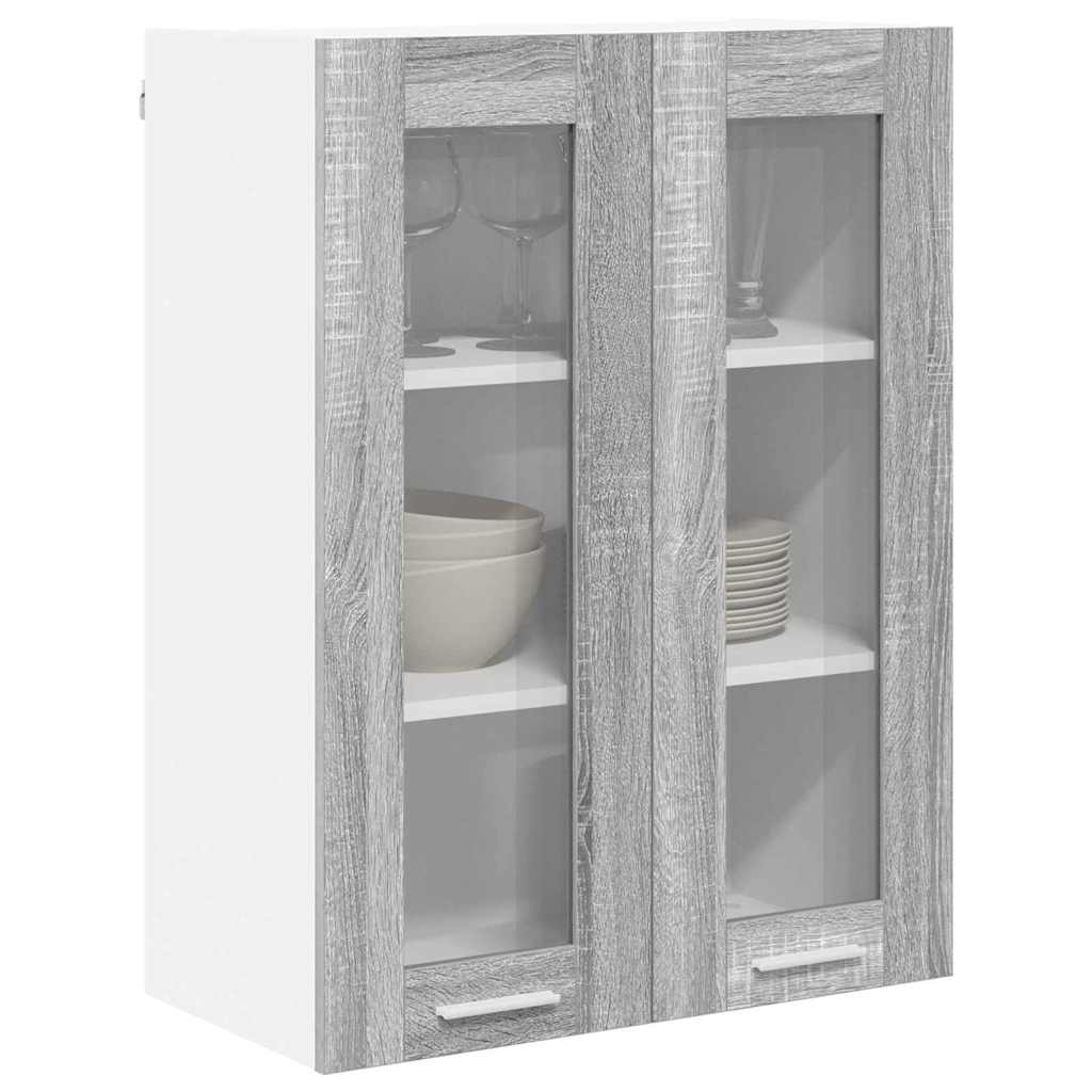 Viseći ormarić Siva Sonoma 60 x 31 x 80 cm Konstruirano drvo