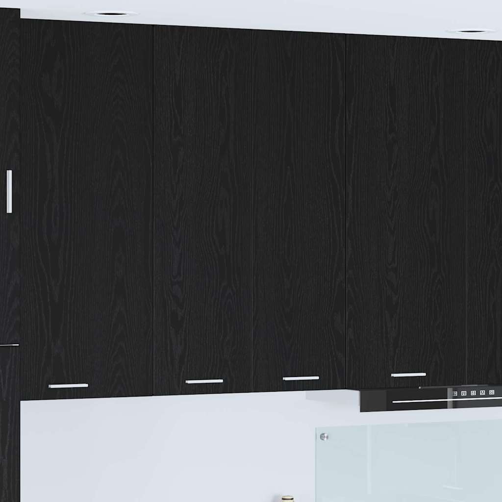 Viseći ormarić Crni hrast 60 x 31 x 100 cm Konstruirano drvo