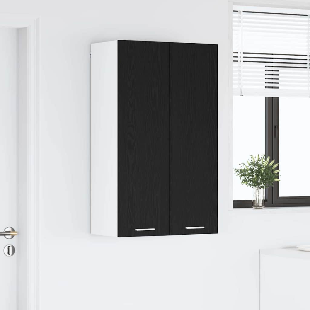 Viseći ormarić Crni hrast 60 x 31 x 100 cm Konstruirano drvo