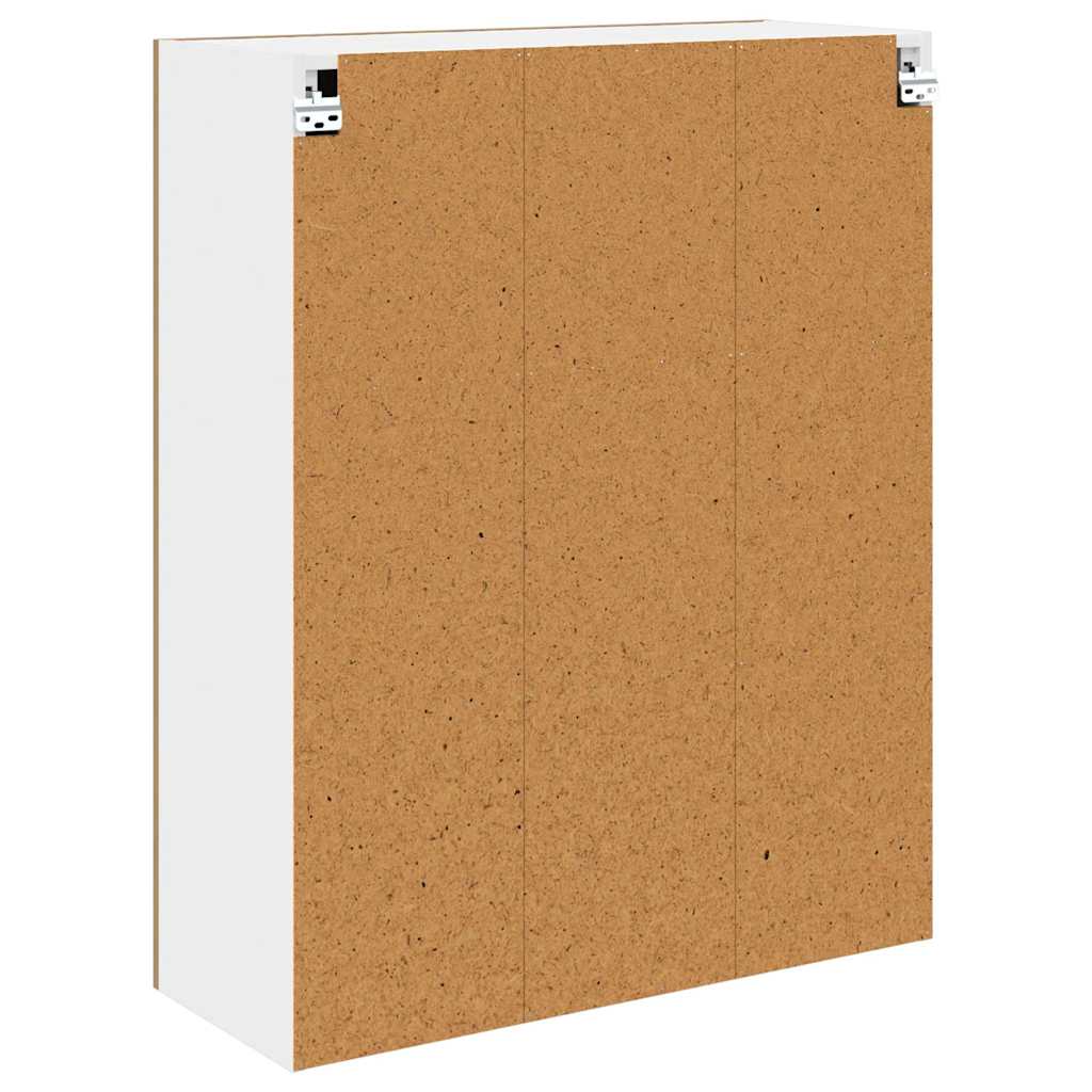 Viseći ormarić s pohranom Umjetnički hrast 80 x 31 x 100 cm
