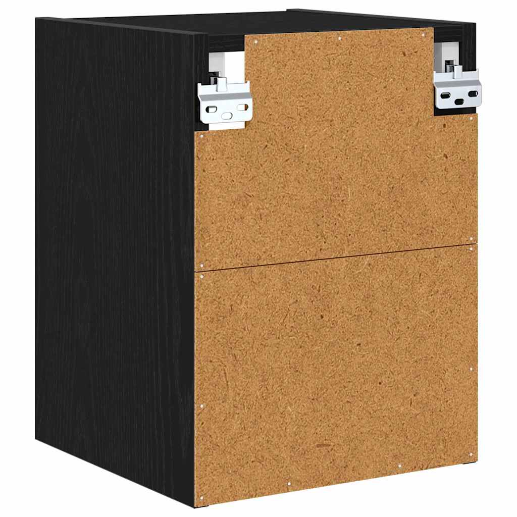 Viseći ormarić Crni hrast 30 x 29,5 x 40 cm Konstruirano drvo