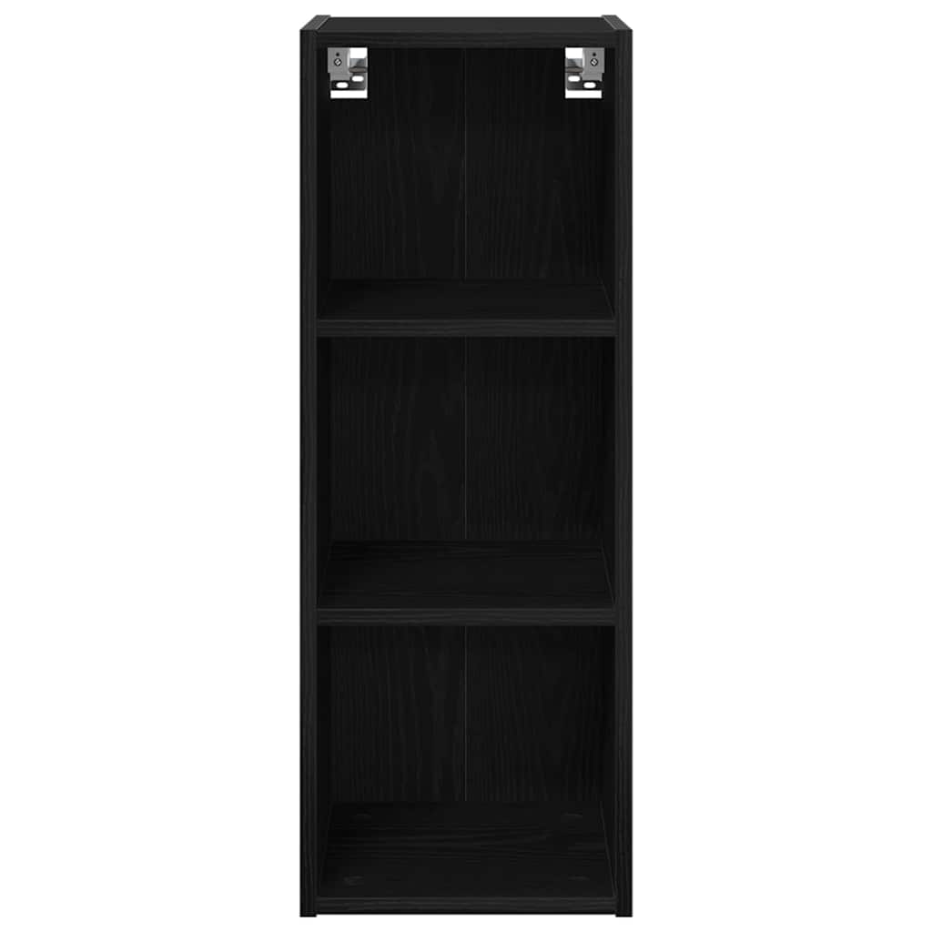 Viseći ormarić Crni hrast 30 x 29,5 x 80 cm Konstruirano drvo
