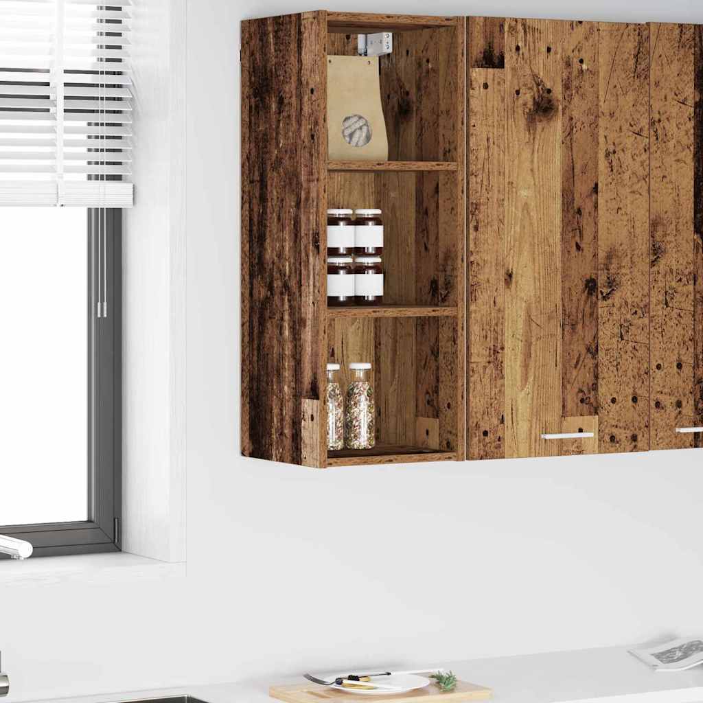 Viseći ormarić s pohranom Riga Staro drvo 30 x 29,5 x 80 cm