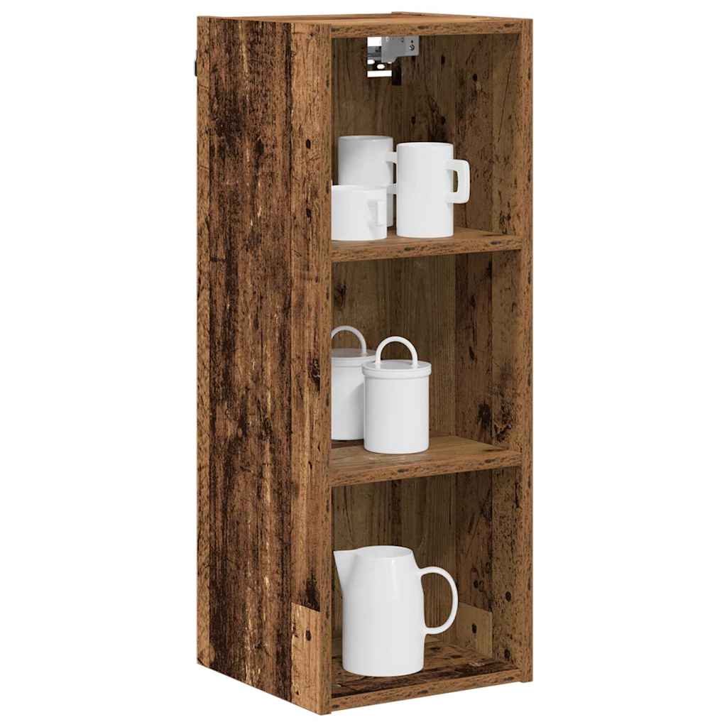 Viseći ormarić s pohranom Riga Staro drvo 30 x 29,5 x 80 cm