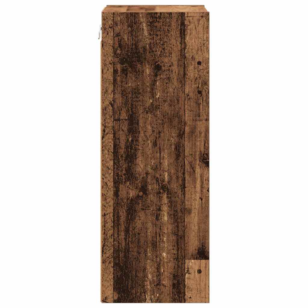Viseći ormarić s pohranom Riga Staro drvo 30 x 29,5 x 80 cm