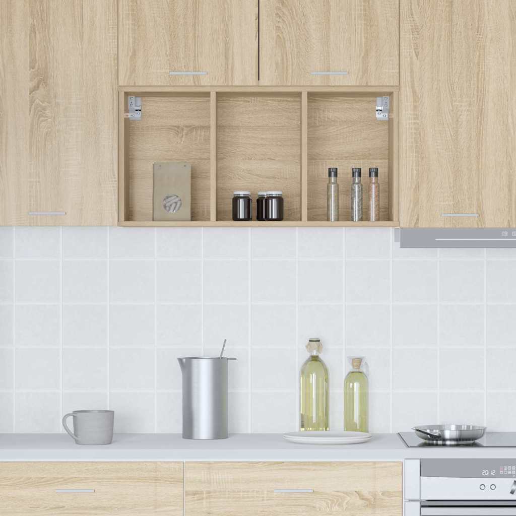Viseći ormarić Sonoma hrast 40 x 29,5 x 80 cm Konstruirano drvo
