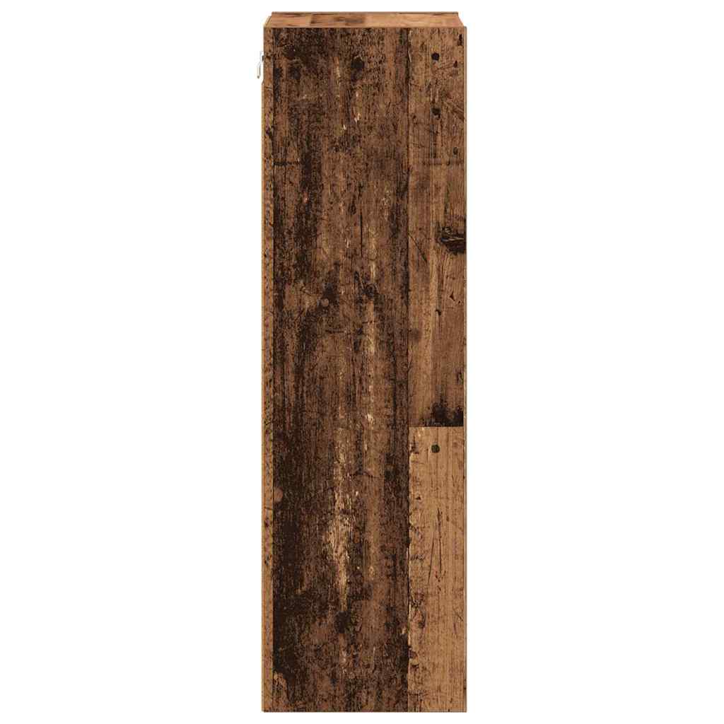 Viseći ormarić Staro drvo 30 x 29,5 x 100 cm Konstruirano drvo