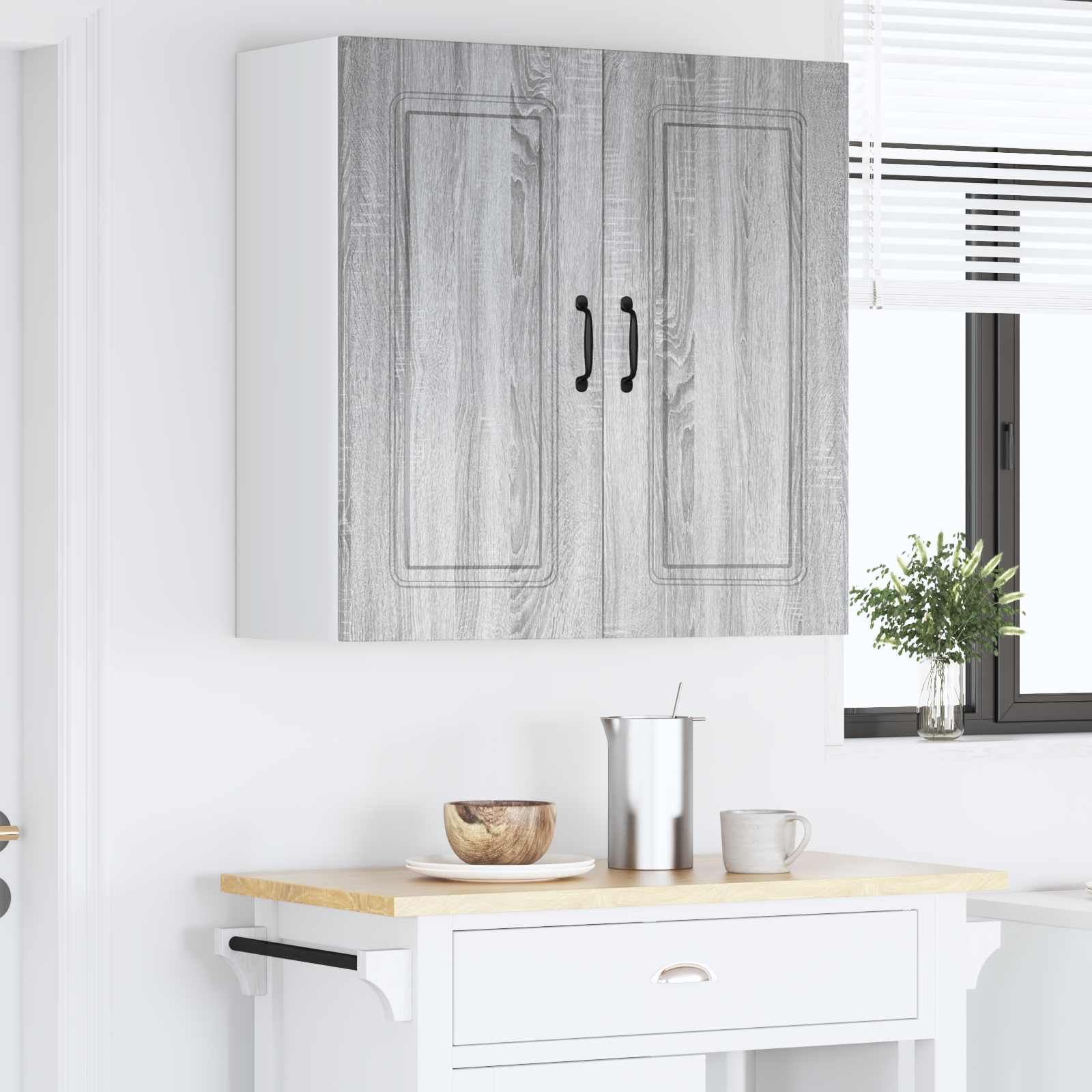 Ploča za perilicu posuđa Kalmar Siva Sonoma 80 x 31 x 80 cm