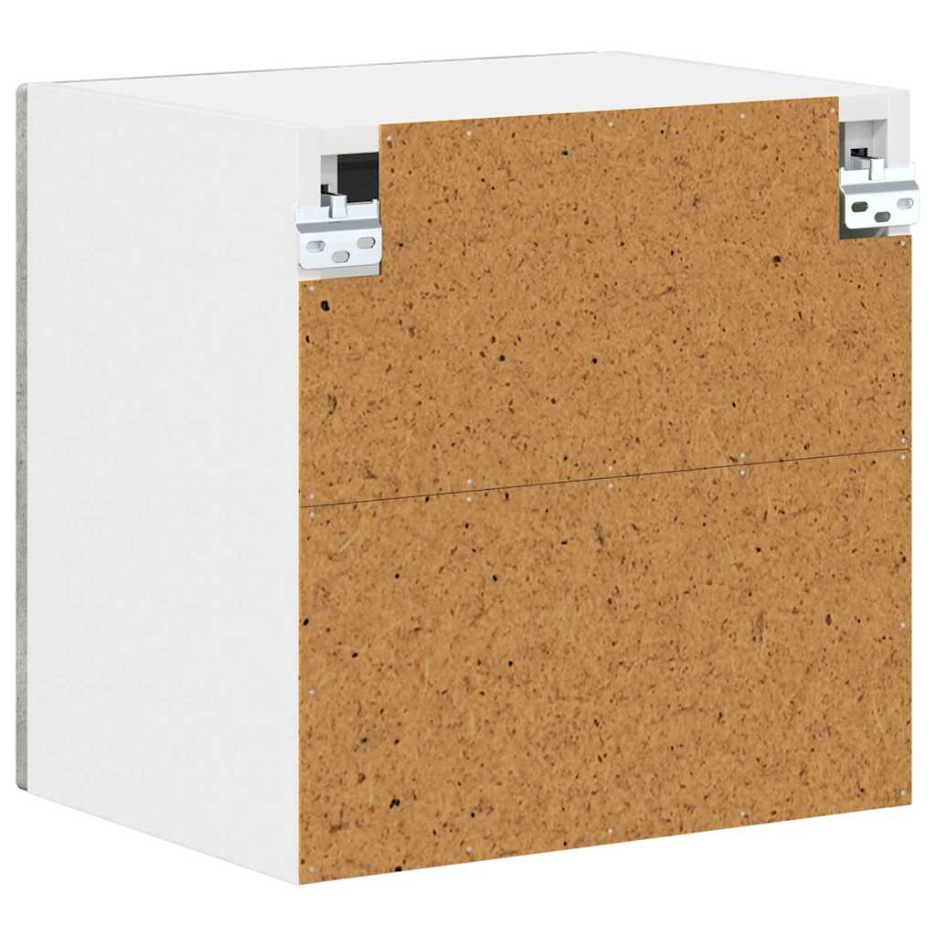 Zidni stakleni ormarić Lucca Betonska siva 40 x 31 x 40 cm