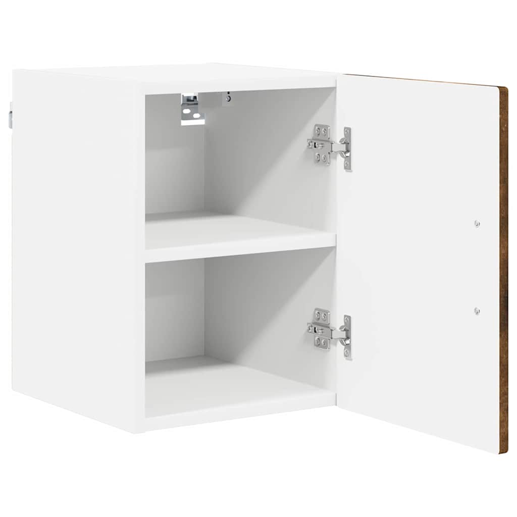 Ormar za Zid Lucca 2 pcs Dimljeni hrast 30 x 31 x 40 cm