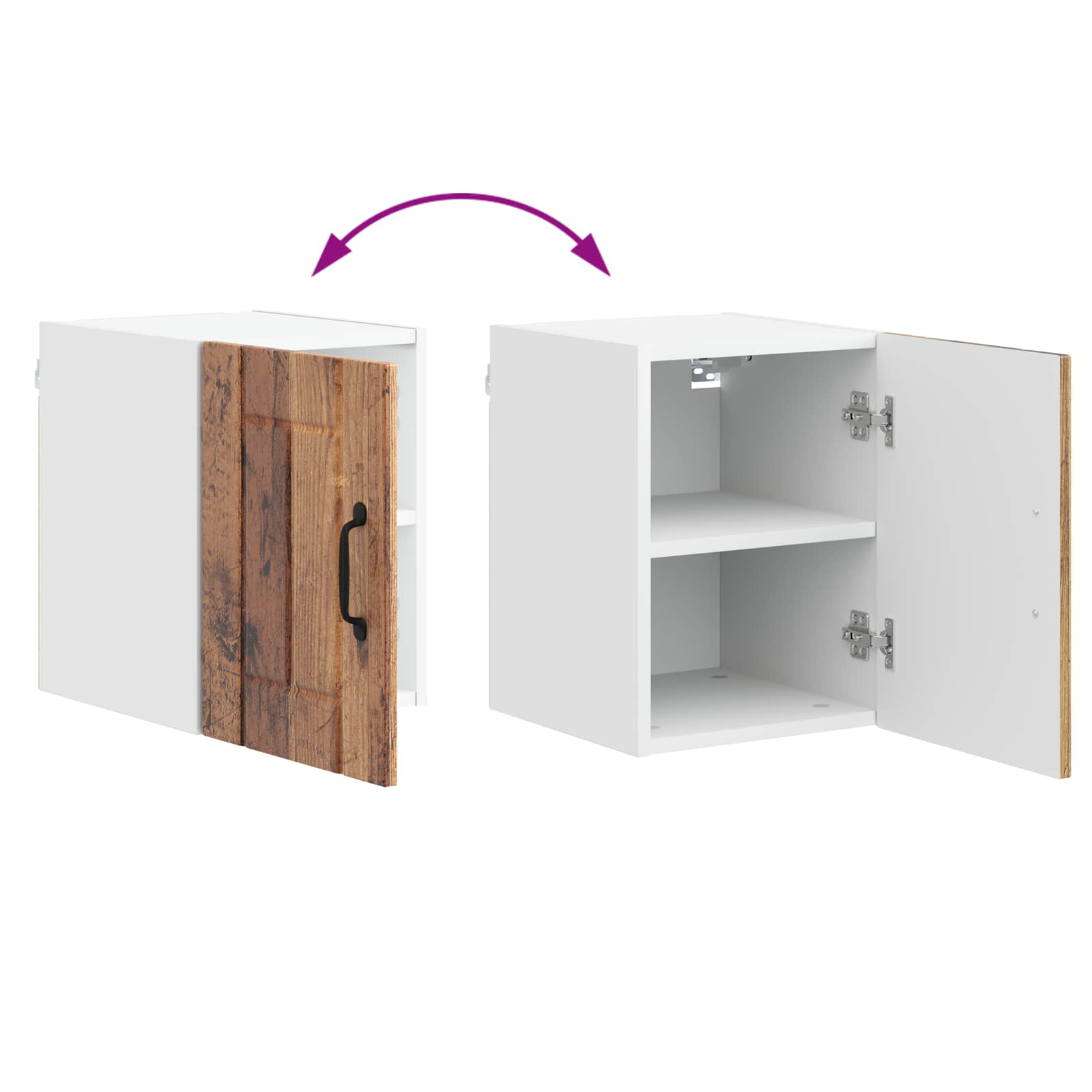 Ormar za Zid Lucca Staro drvo 30 x 31 x 40 cm Konstruirano drvo