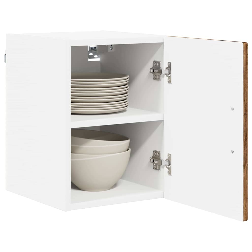 Ormar za Zid Lucca 2 pcs Staro drvo 30 x 31 x 40 cm