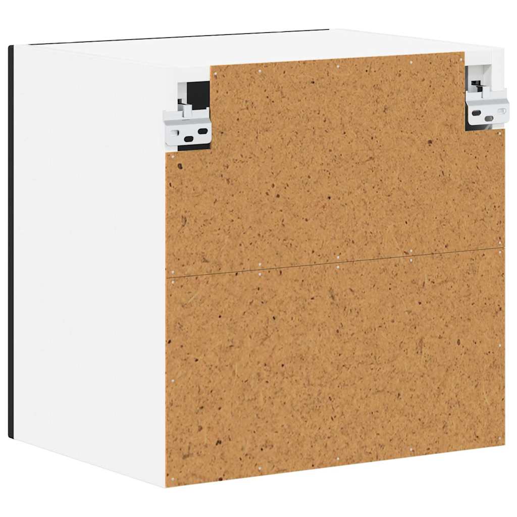 Ormar za Zid Lucca 2 pcs Crna 40 x 31 x 40 cm Konstruirano drvo