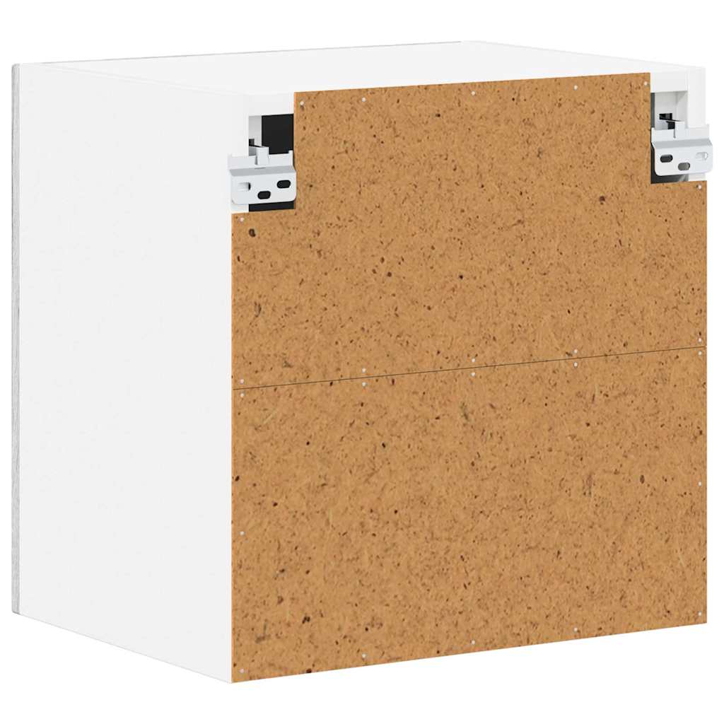 Ormar za Zid Lucca 2 pcs Siva sonoma 40 x 31 x 40 cm