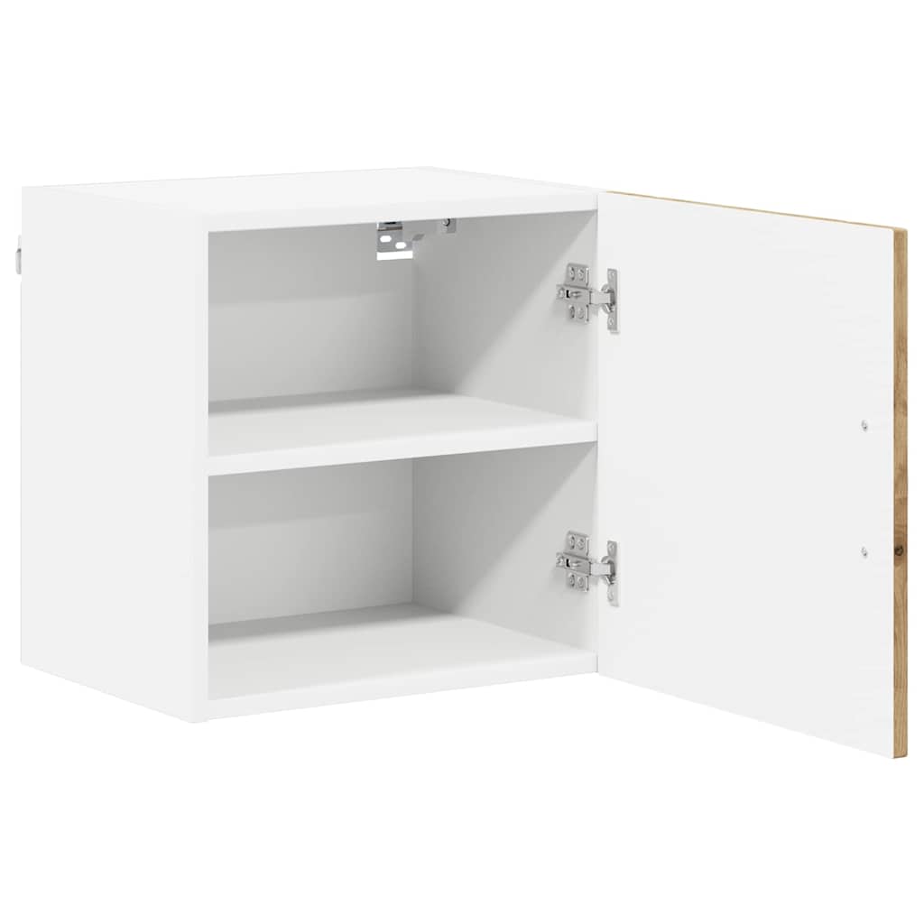 Ormar za Zid Lucca 2 pcs Hrast artisan 40 x 31 x 40 cm