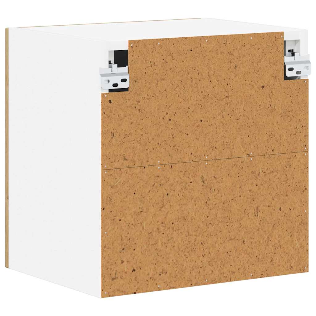 Ormar za Zid Lucca 2 pcs Hrast artisan 40 x 31 x 40 cm