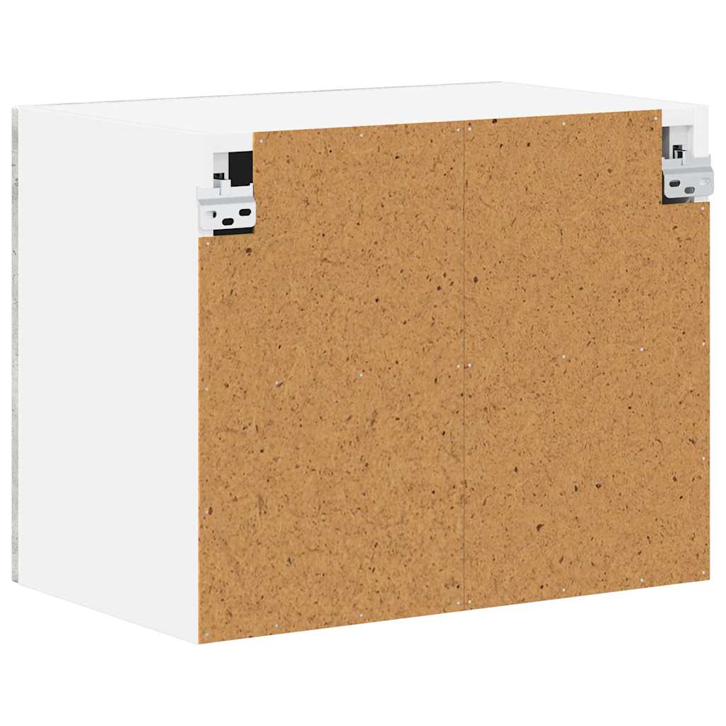 Ormar za Zid Lucca 2 pcs Betonska siva 50 x 31 x 40 cm