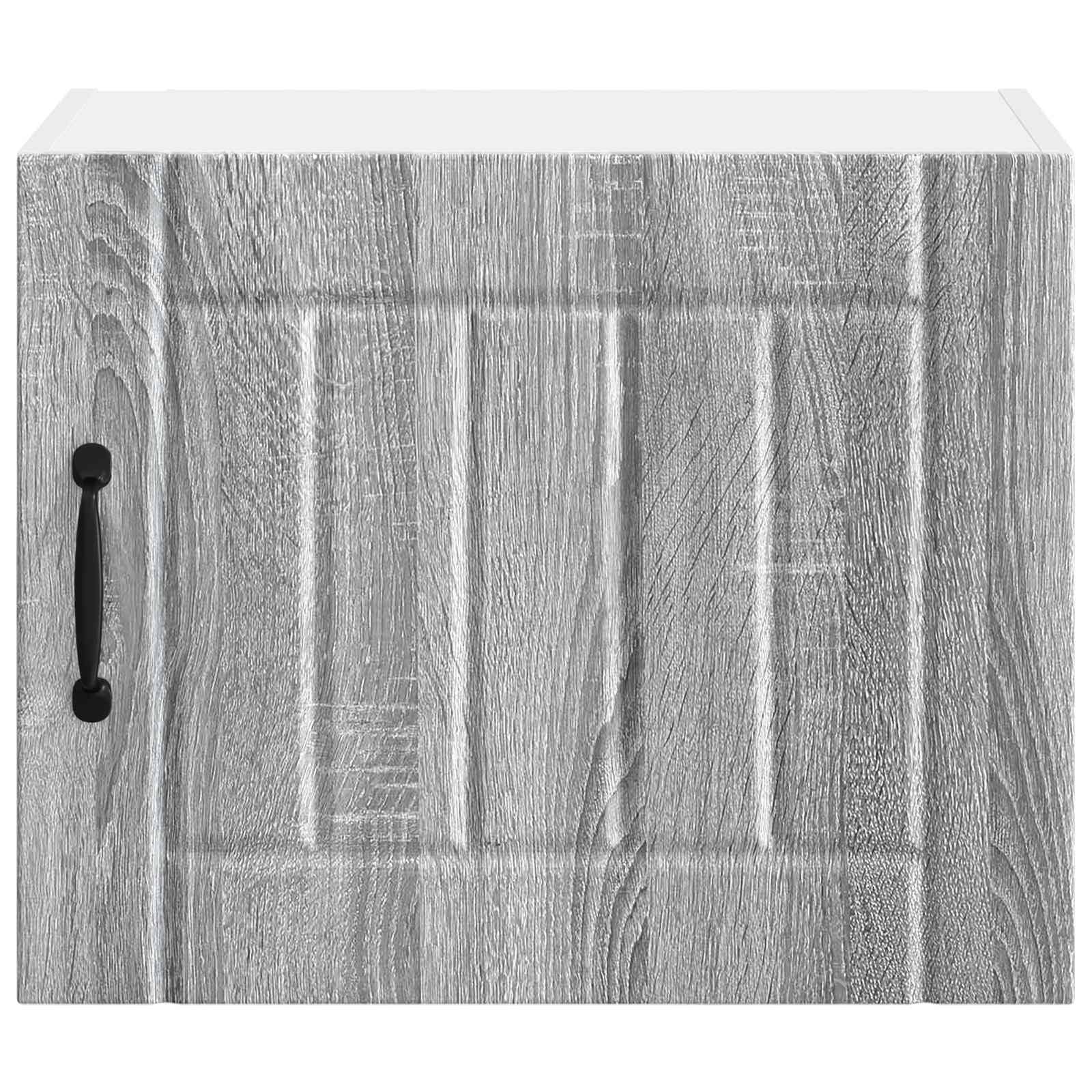 Ormar za Zid Lucca 2 pcs Siva sonoma 50 x 31 x 40 cm