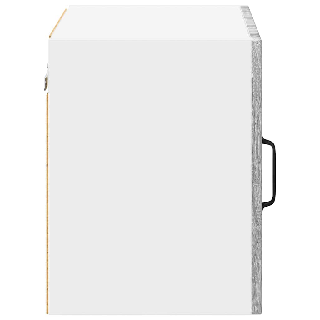 Ormar za Zid Lucca 2 pcs Siva sonoma 50 x 31 x 40 cm
