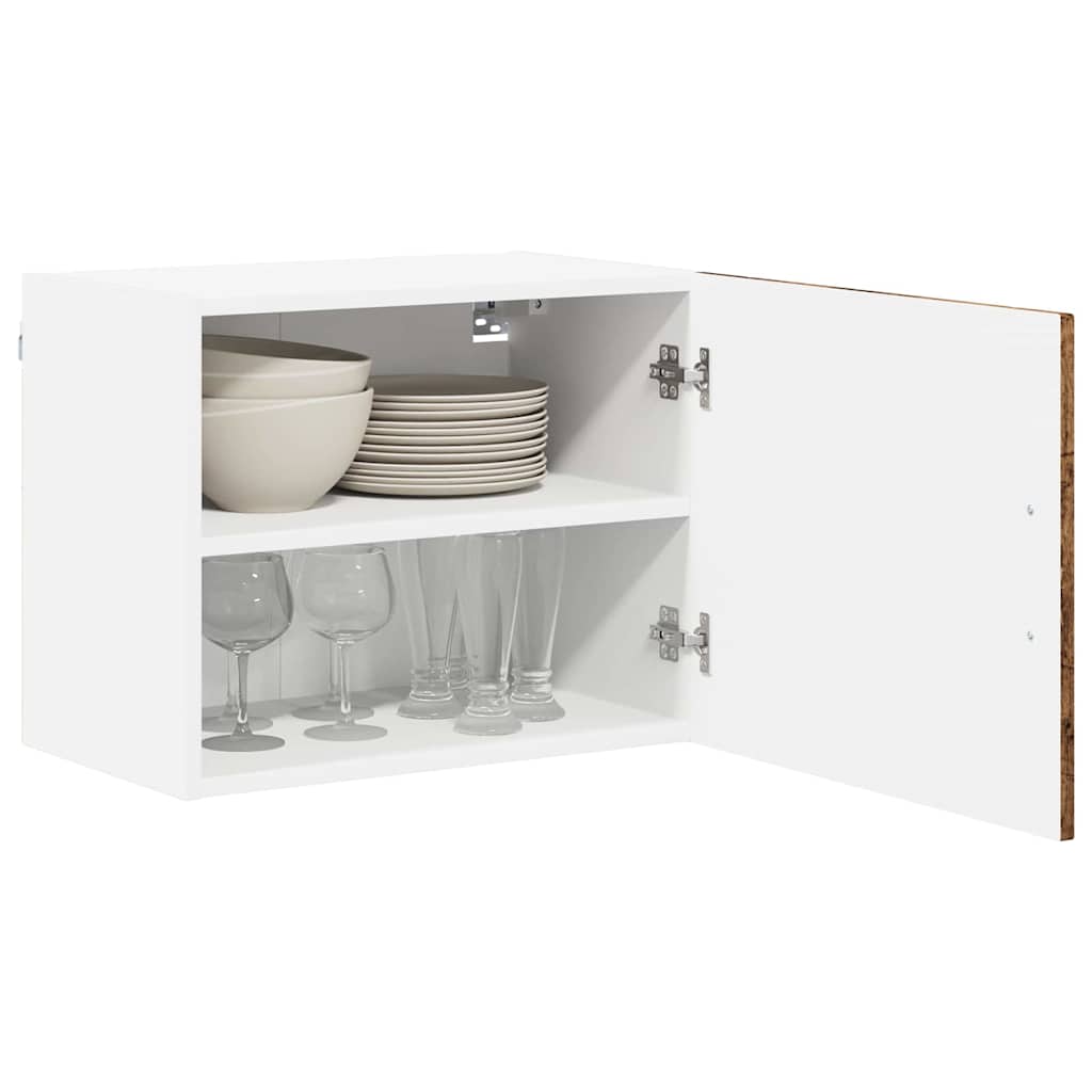 Ormar za Zid Lucca 2 pcs Staro drvo 50 x 31 x 40 cm