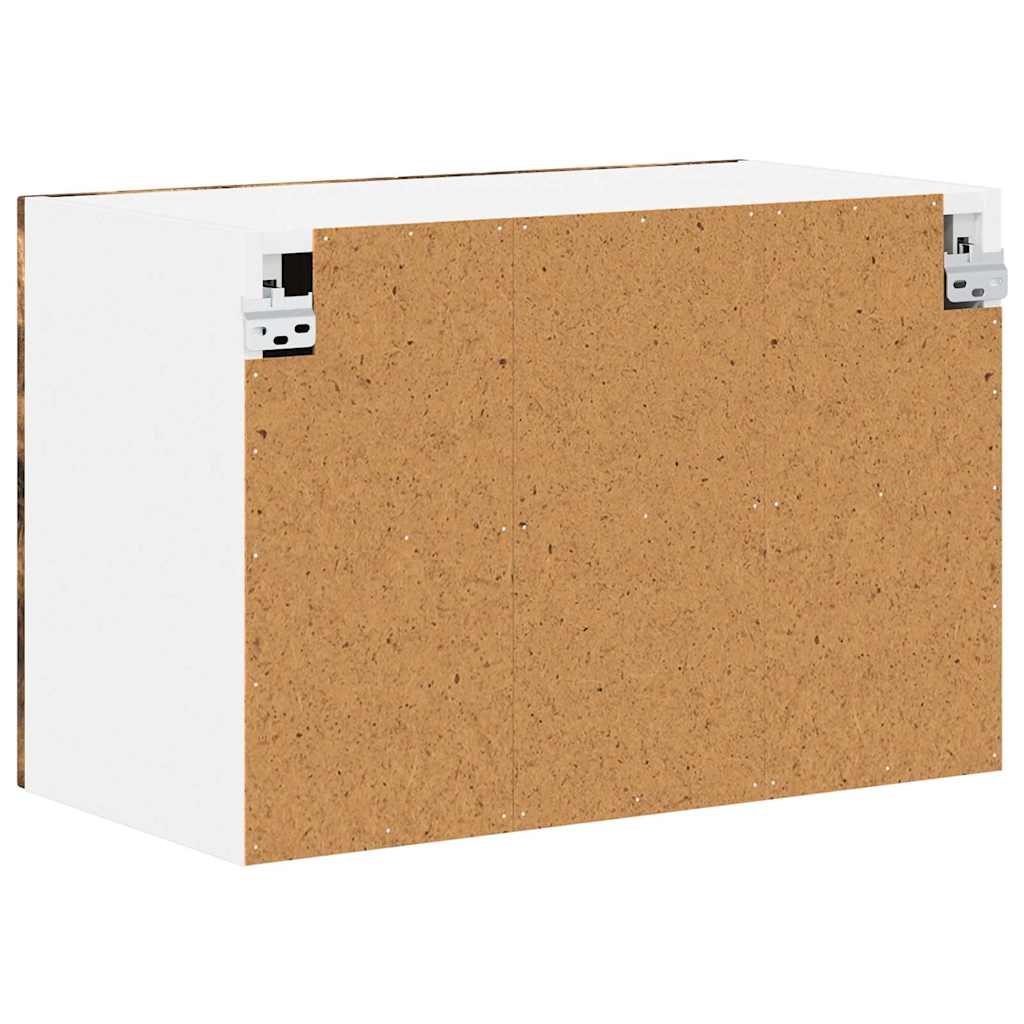 Ormar za Zid Lucca 2 pcs Dimljeni hrast 60 x 31 x 40 cm