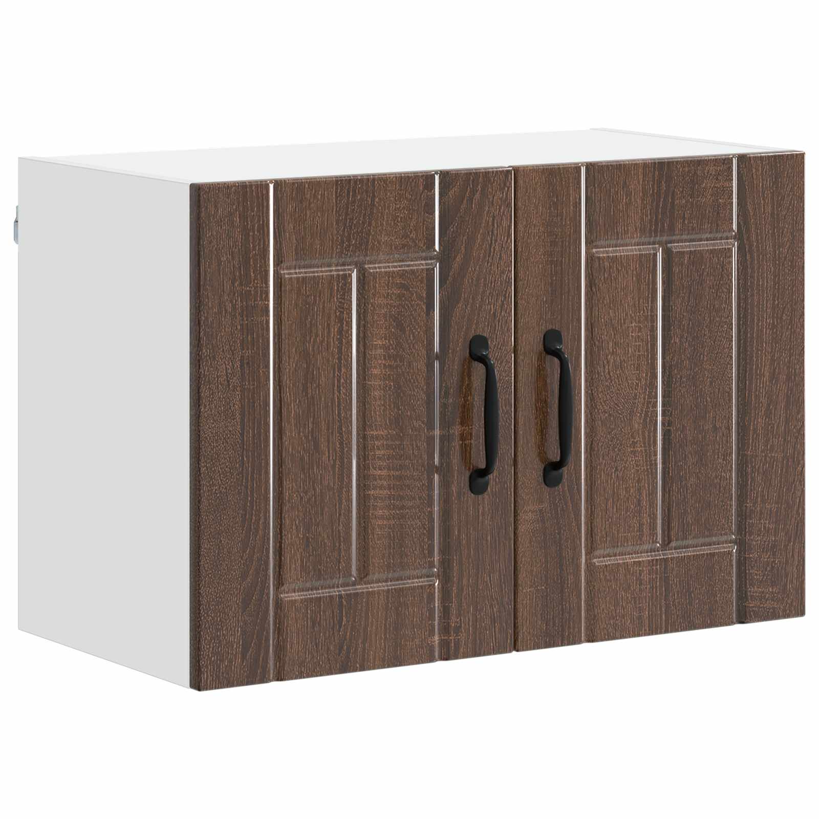 Ormar za Zid Lucca 2 pcs Smeđi hrast 60 x 31 x 40 cm