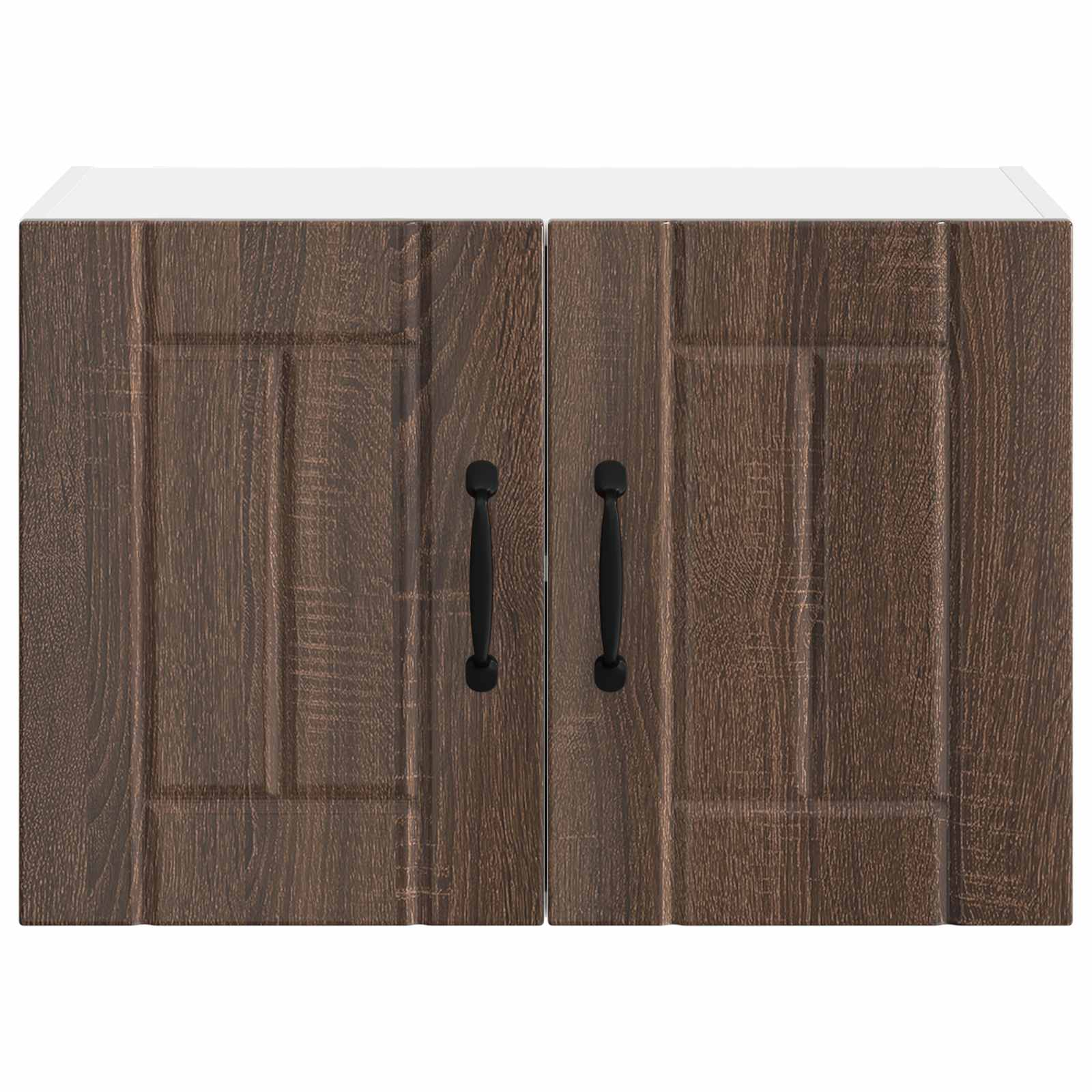 Ormar za Zid Lucca 2 pcs Smeđi hrast 60 x 31 x 40 cm